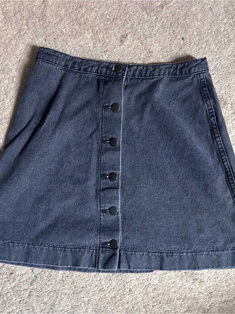 American Apparel Jean Skirt